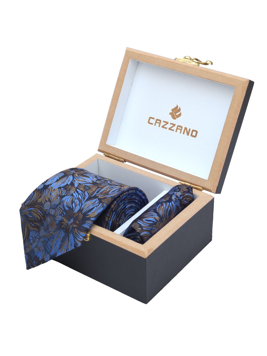 

Cazzano Men Accessory Gift Set of, Blue