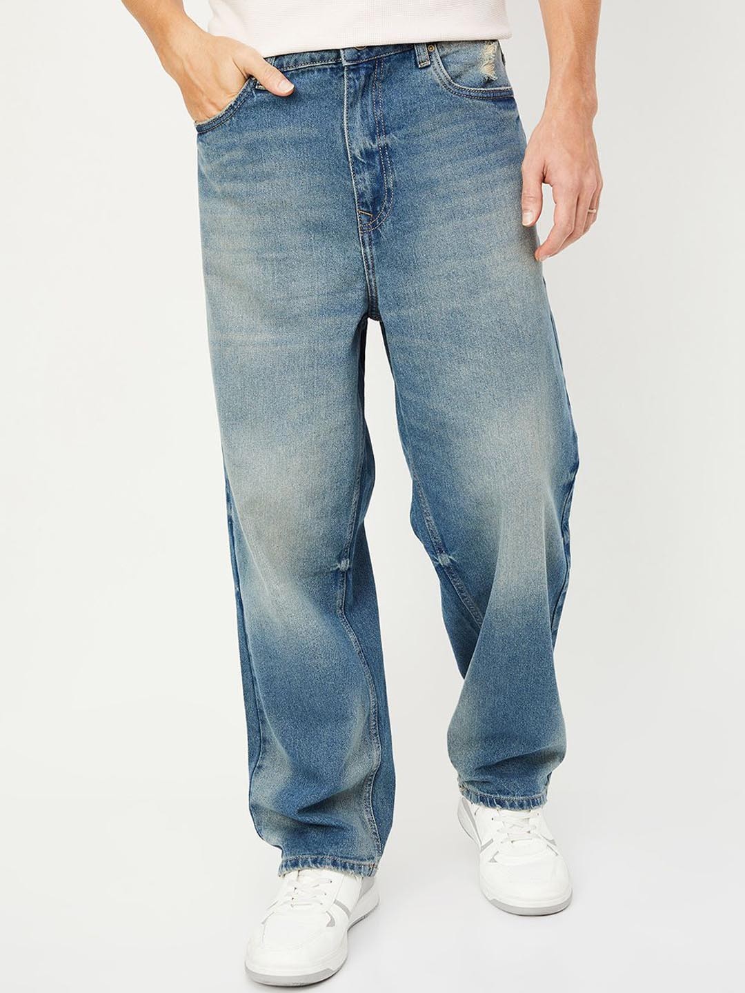 

Max Men Heavy Fade Jeans, Blue