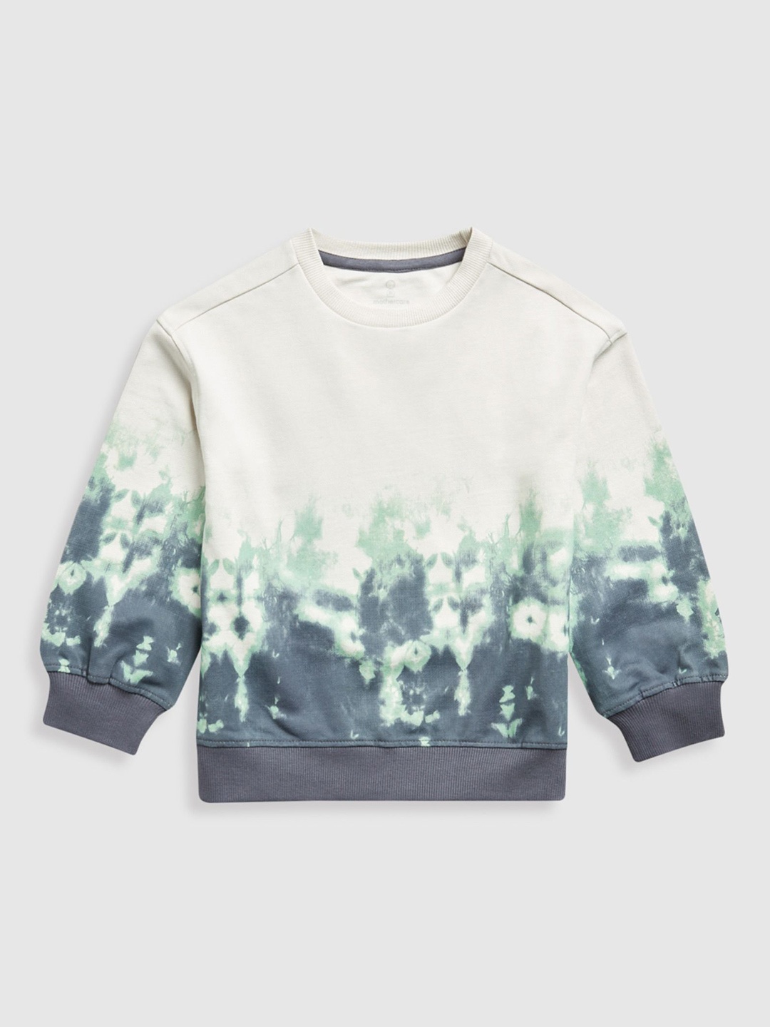 

mothercare Boys Colourblocked Pure Cotton Sweatshirt, White