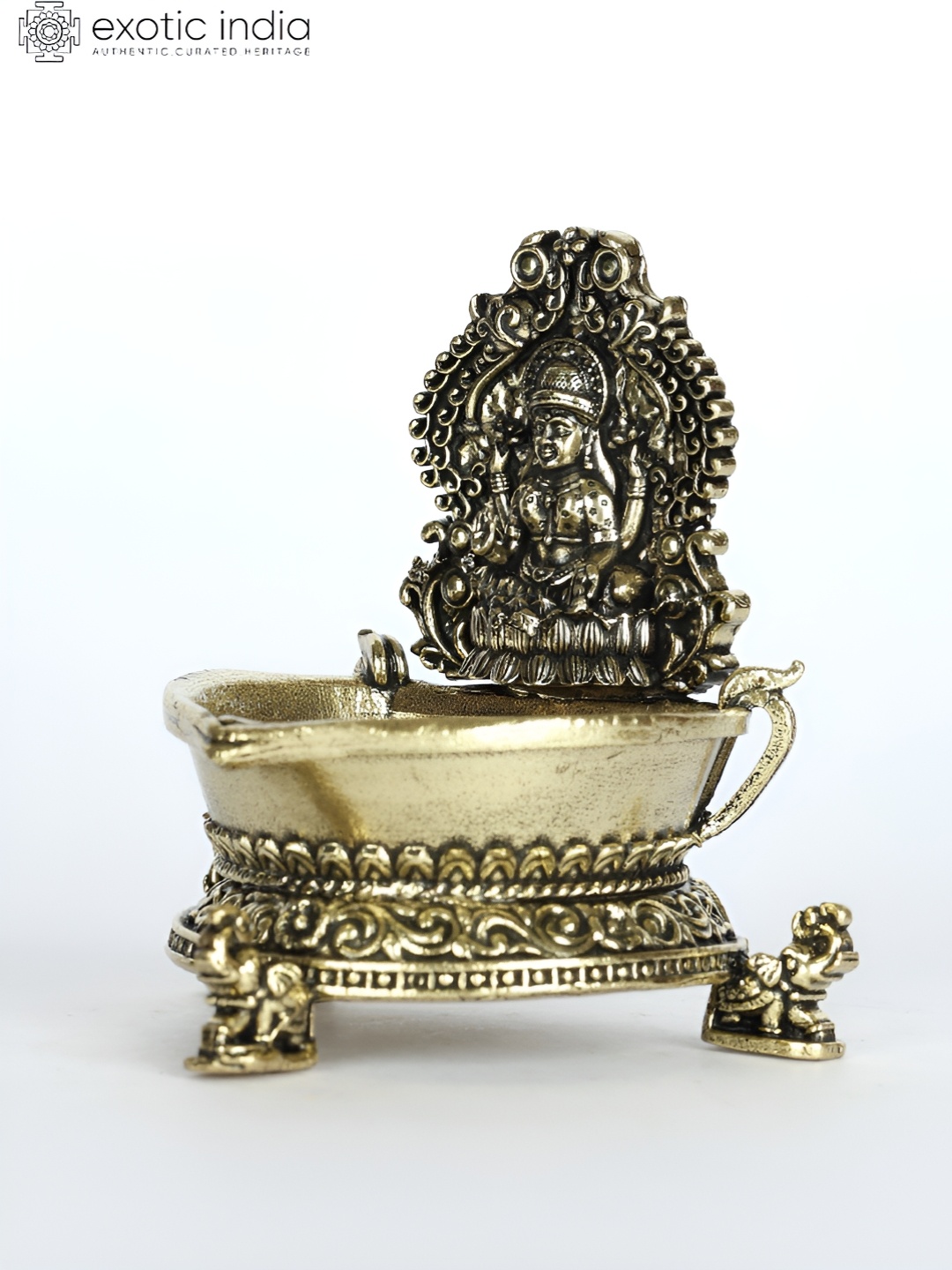 

Exotic India Gold-Toned Religious Idol Showpiece