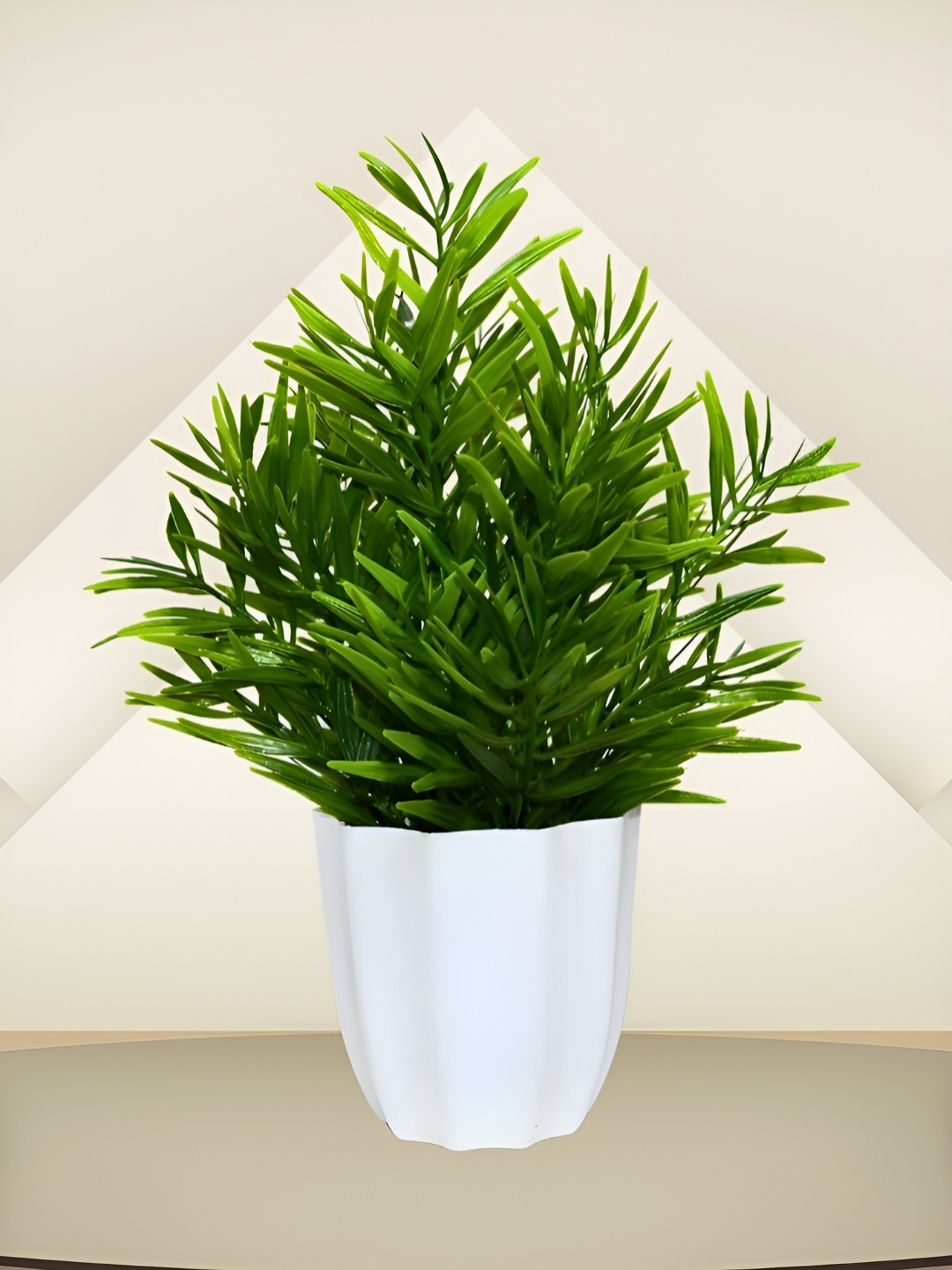 

fancy mart Green 1 Pieces Artificial Plant With Pot