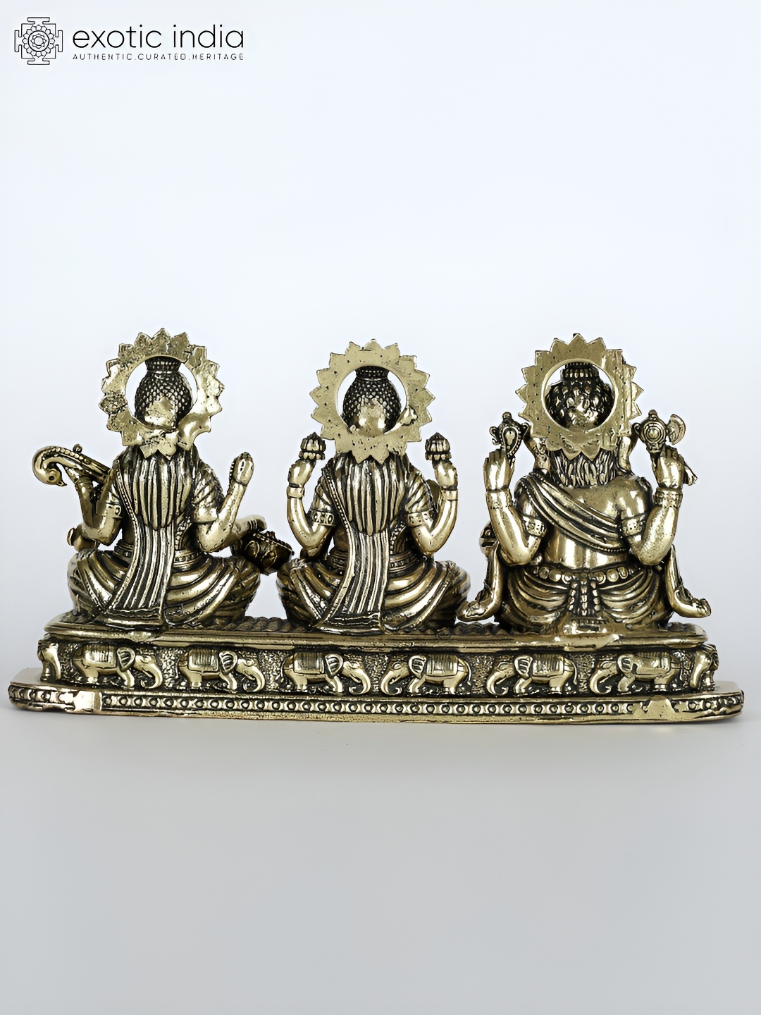 

Exotic India Gold-Toned Religious Idol Showpiece