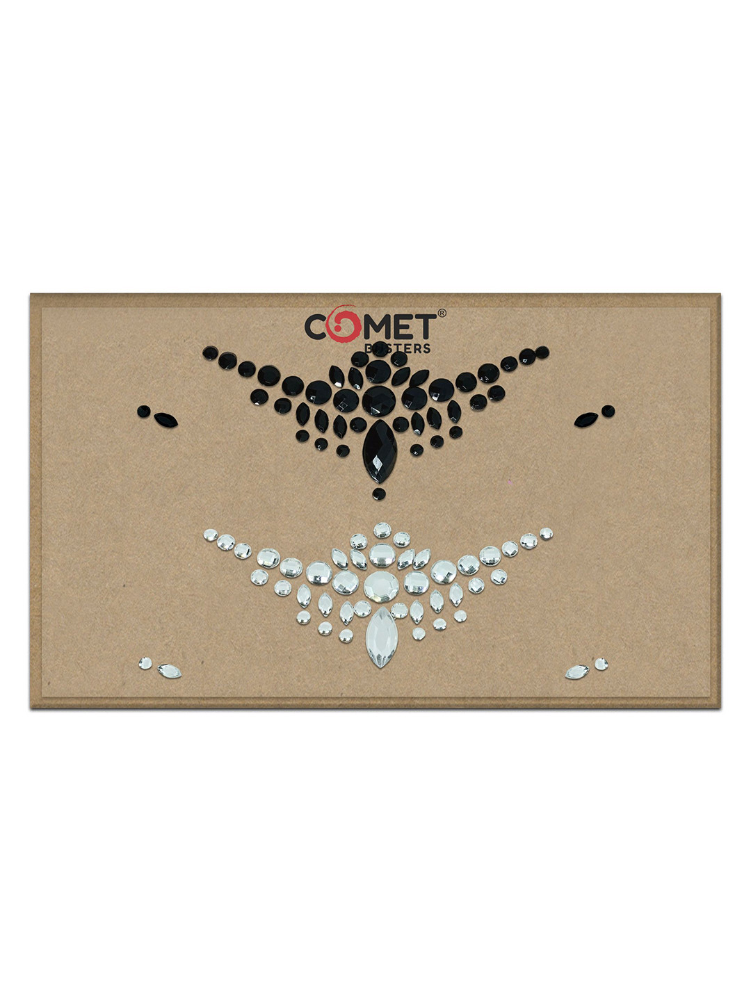 

Comet Busters Face Jewels Temporary Sticker Bindi, Multi
