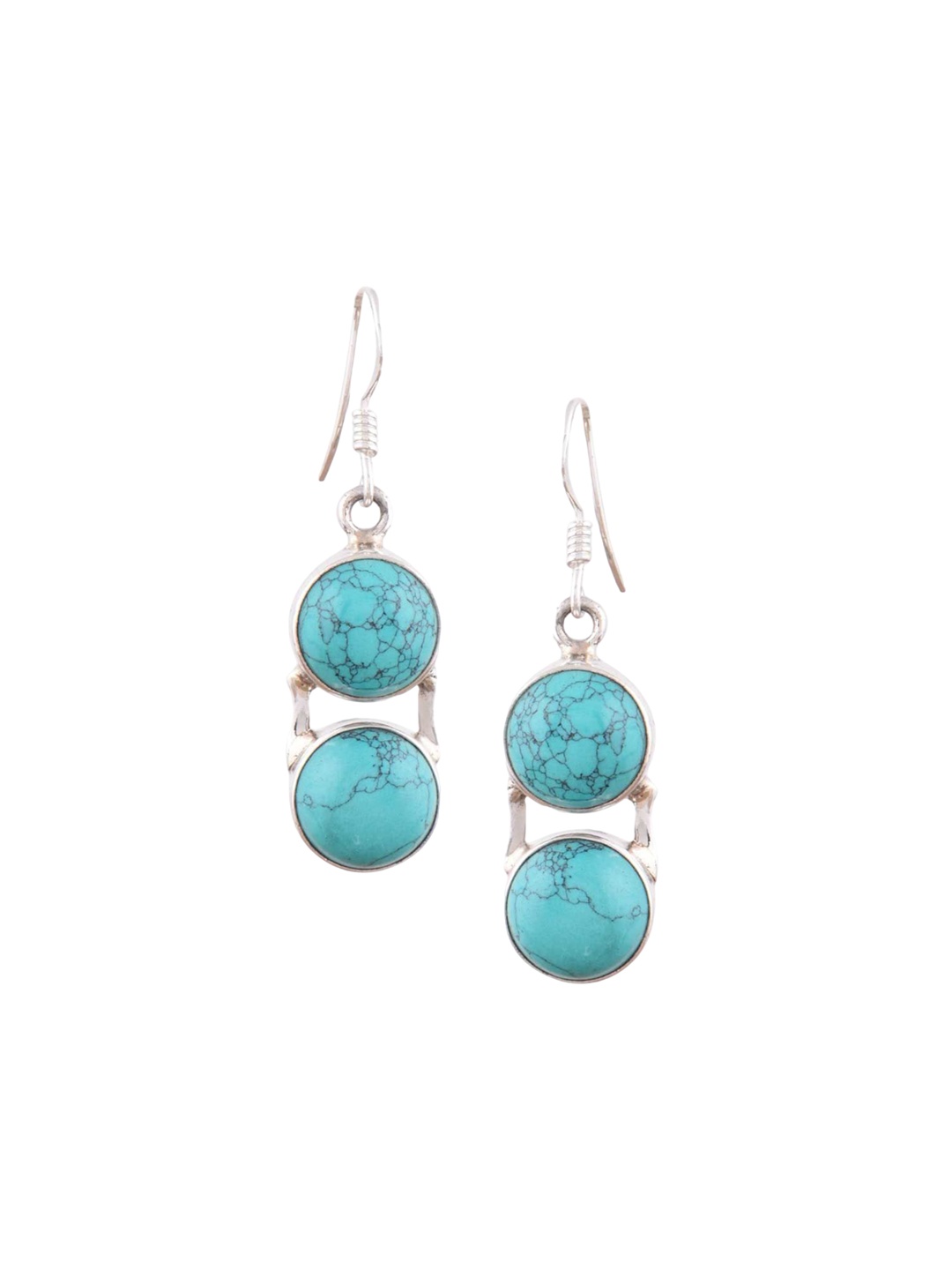 

Indianshelf Girls 92.5 Sterling Silver Contemporary Drop Earrings