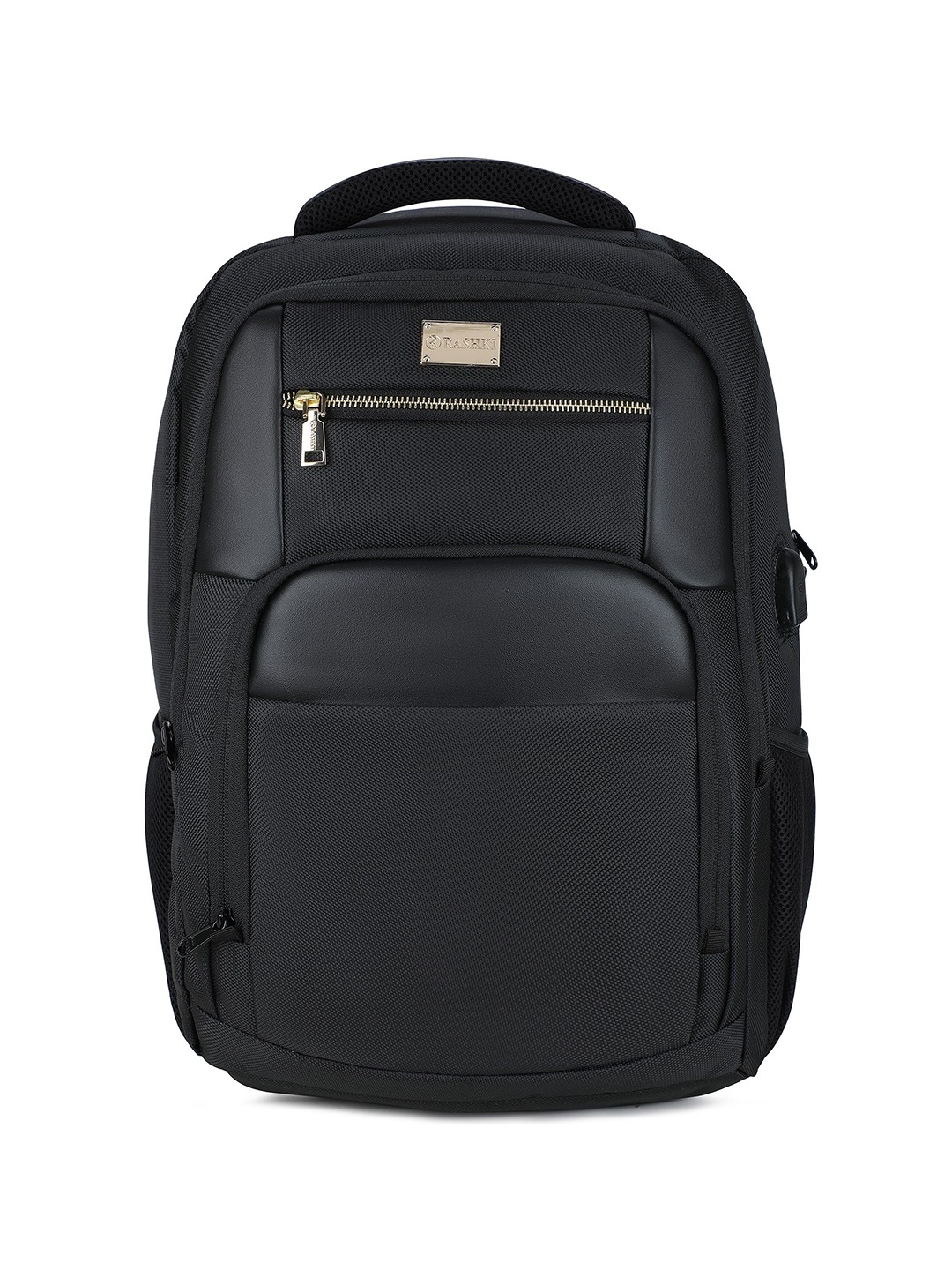 

RASHKI Unisex Backpack, Black