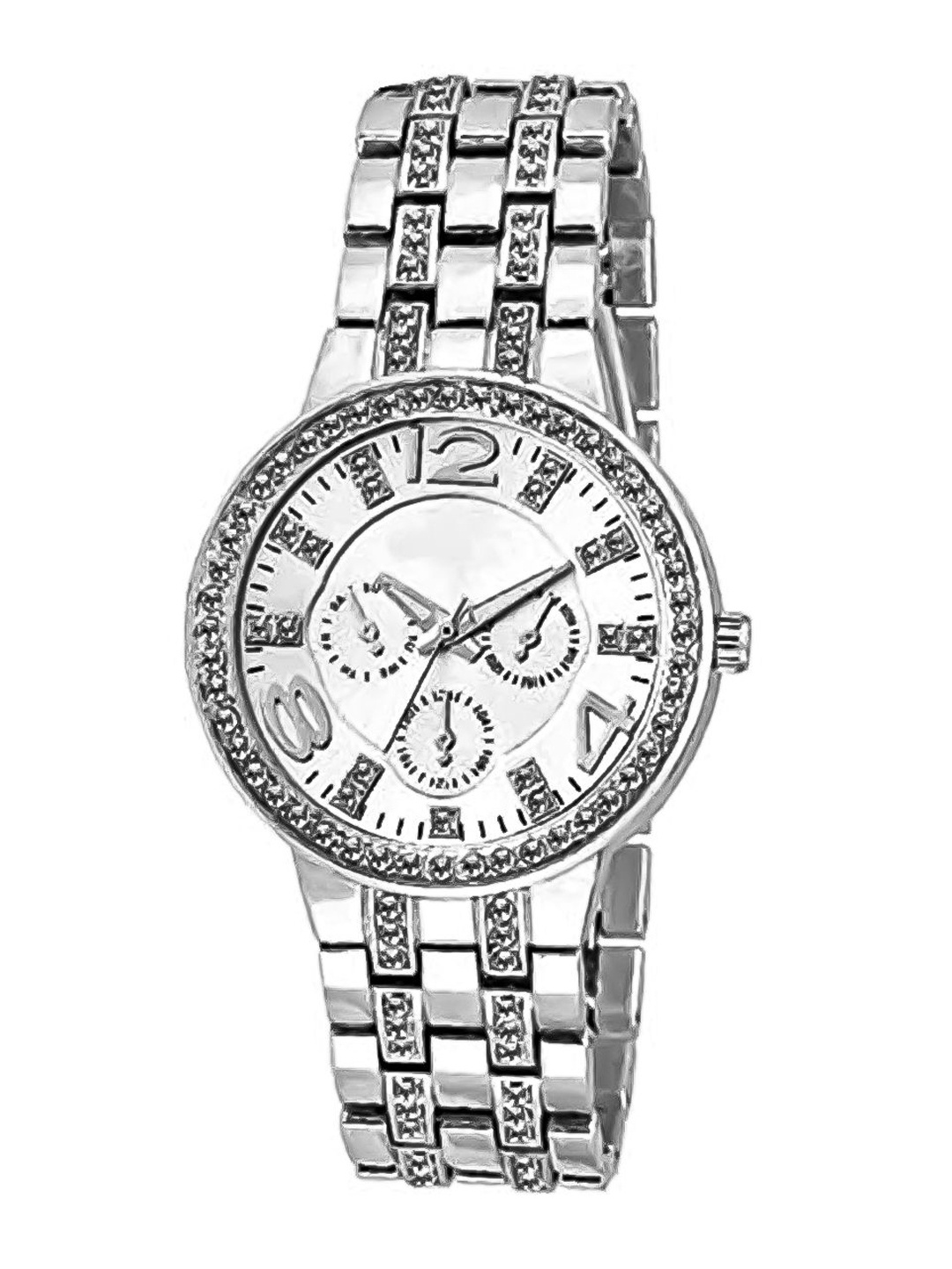 

Krelin Women Dial & Stainless Steel Straps Analogue Automatic Watch Watch-D5-S02, Silver