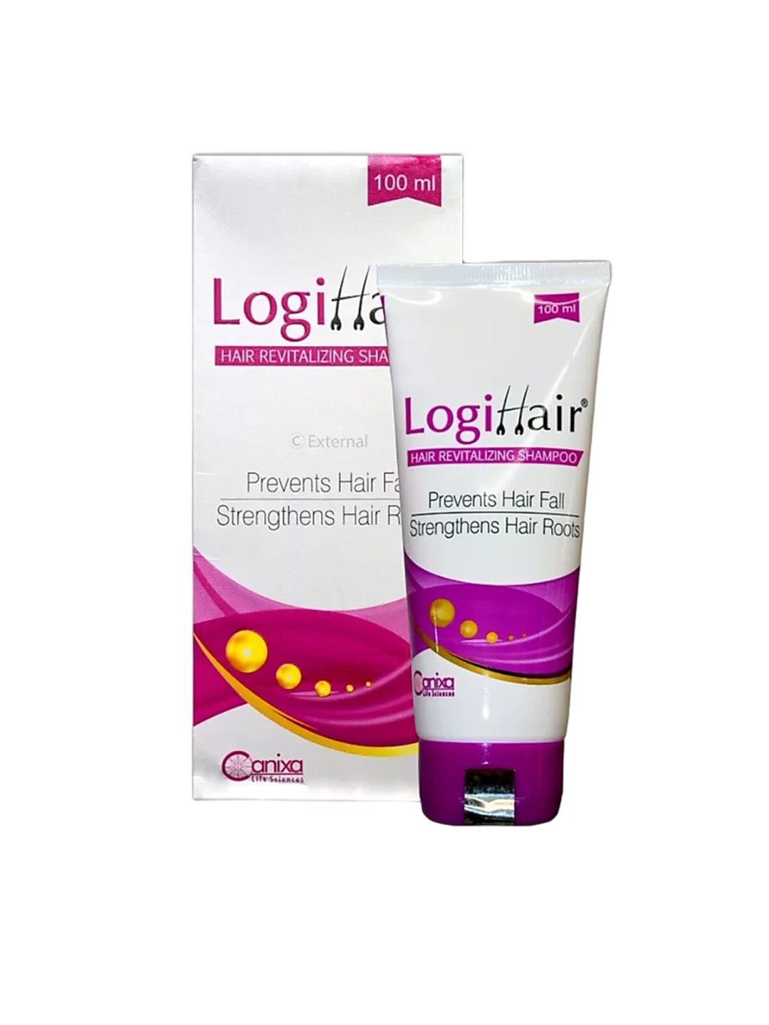 

Logihair Canixa Hair Revitalizing Shampoo - 100 ml, White