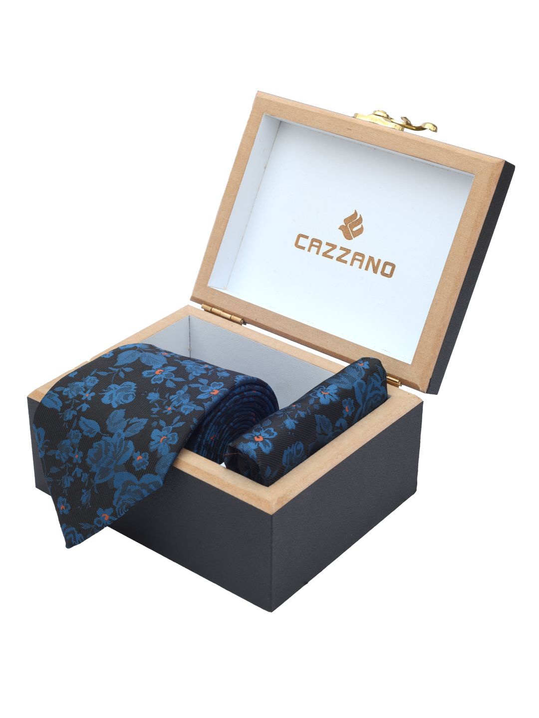 

Cazzano Men Accessory Gift Set of, Blue