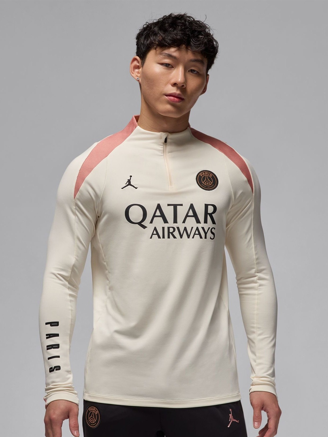 

Nike Paris Saint-Germain Men Typography Printed Round Neck T-Shirt, White