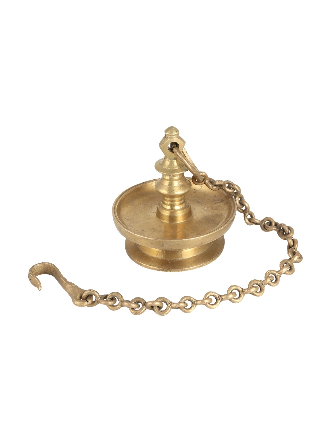 

Indianshelf Gold-Toned Brass Diwali Hanging Pooja Diya