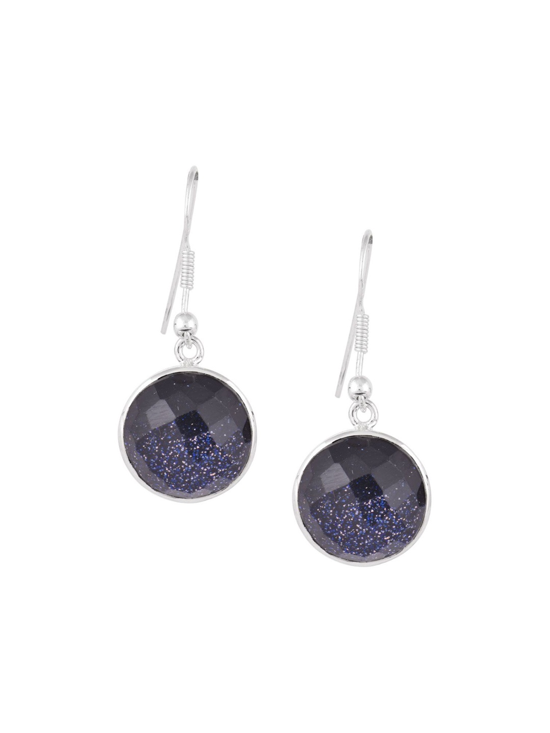 

Indianshelf 92.5 Sterling Silver Contemporary Drop Earrings