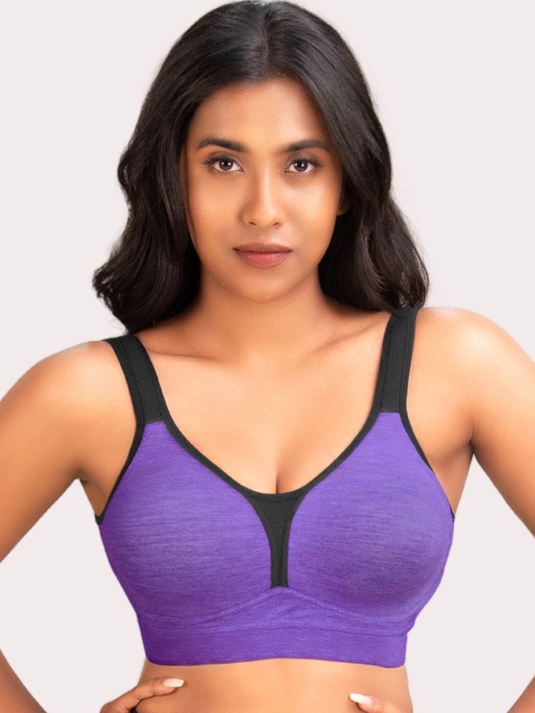 

BRIDA LADIES INNERWEAR Women Full Coverage Minimizer Bra, Purple