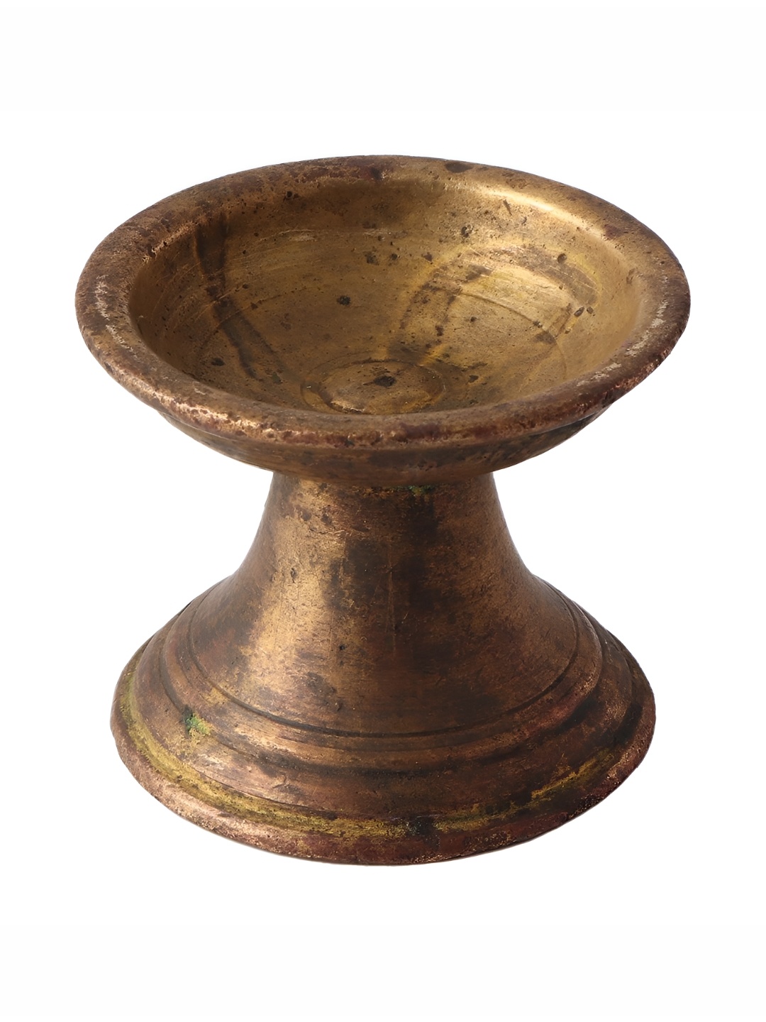 

Indianshelf Bronze Textured Antique Brass Diwali Diva Diya