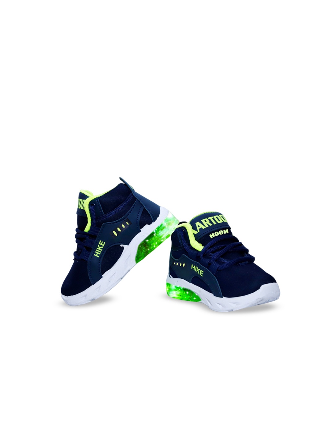 

HOOH Now Comfort in Fashion Unisex Kids Printed Sneakers, Blue