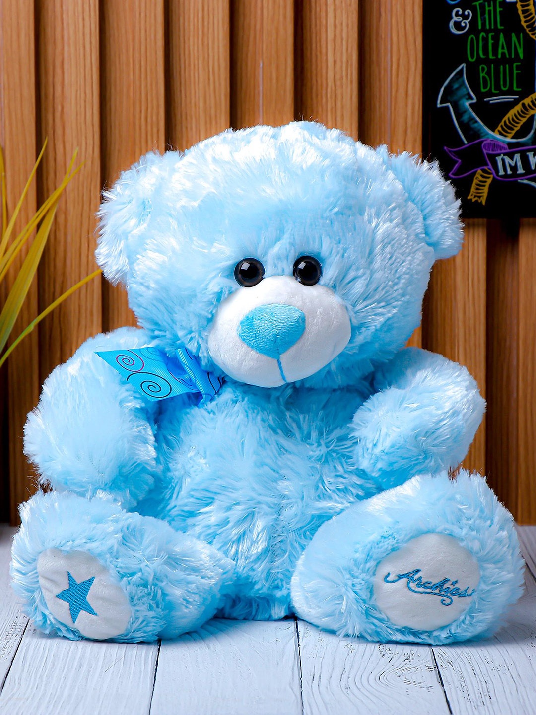 

Archies Cuddly Bear Soft Toys and Dolls, Blue