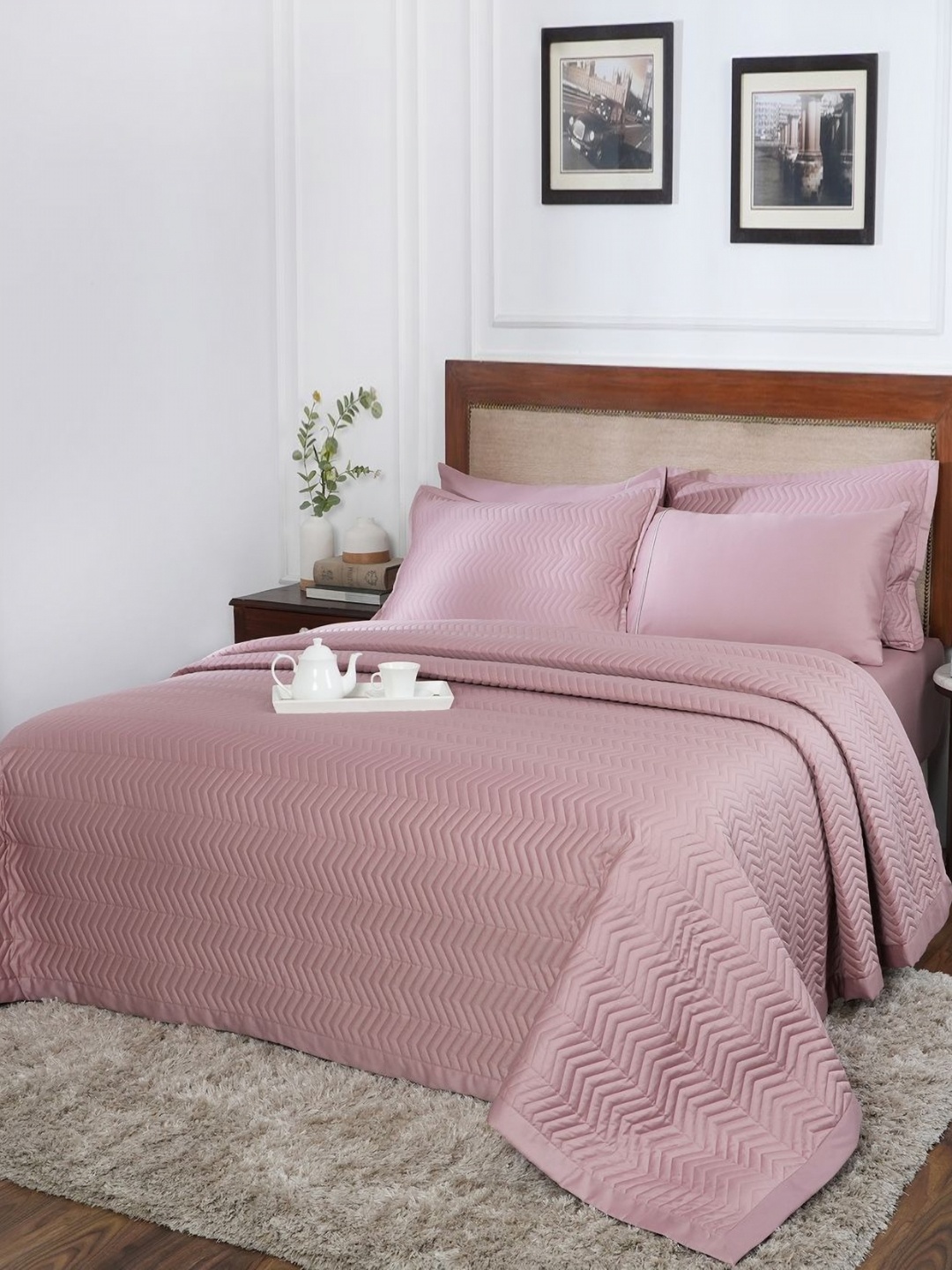 

MASPAR Rose Cotton 100 GSM Ac Room Single Bed Quilts