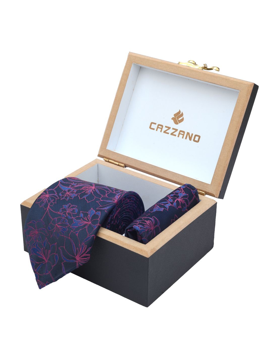 

Cazzano Men Accessory Gift Set of, Purple