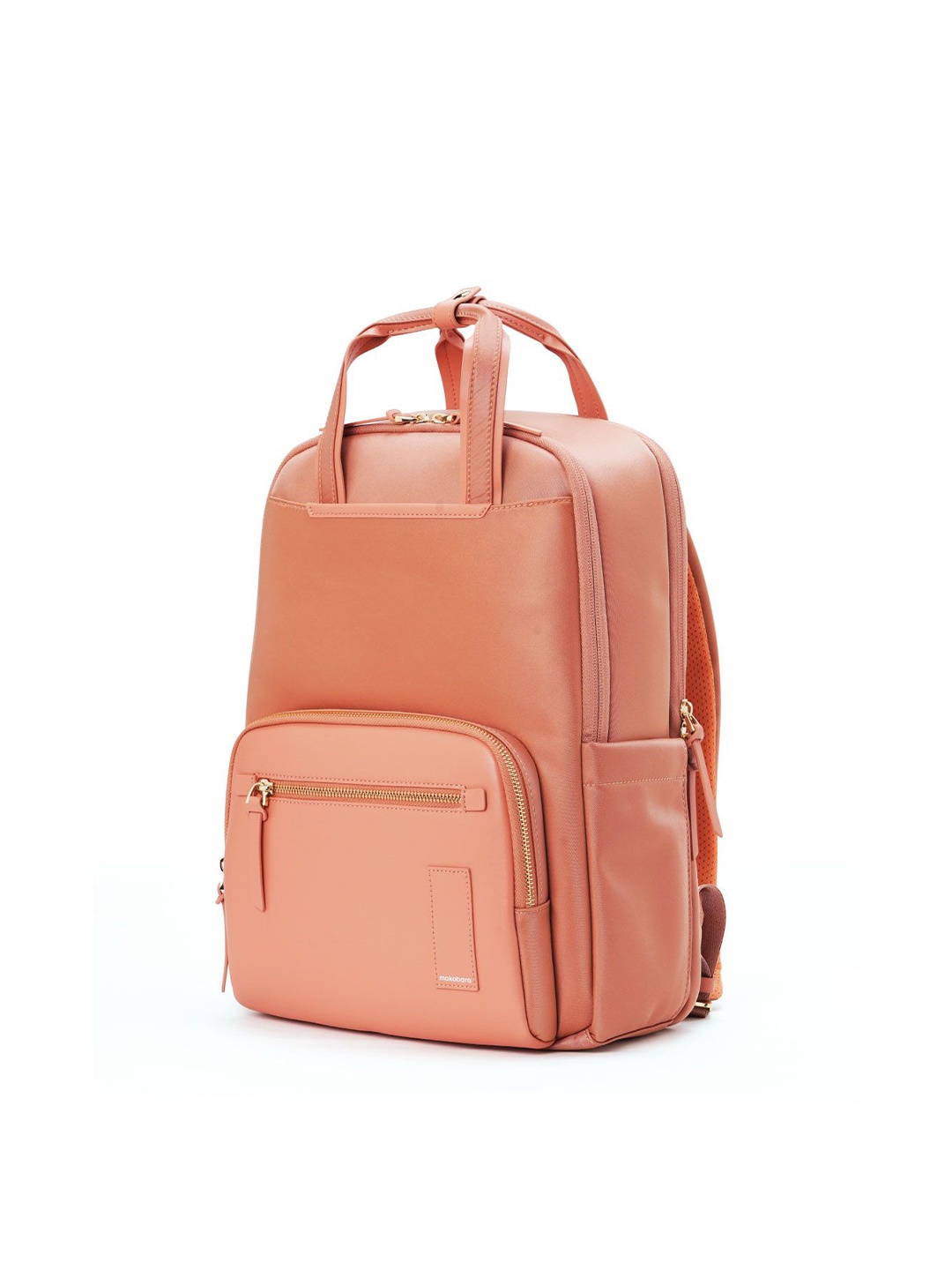 

MOKOBARA Women Peach Nylon Casual Backpack