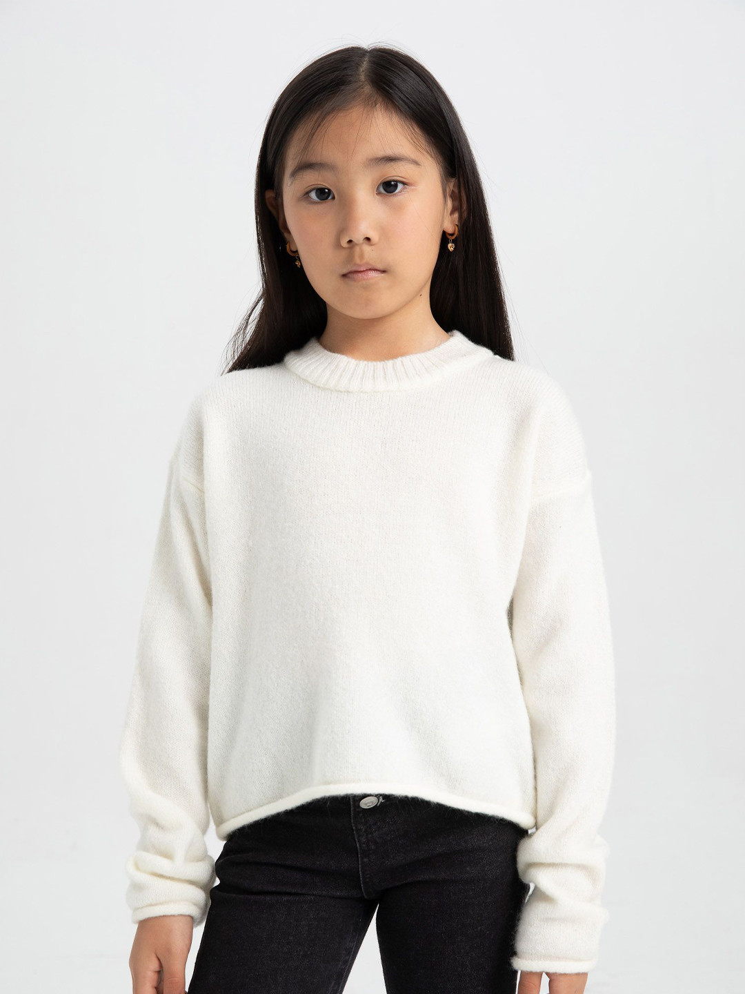

DeFacto Girls Pullover, White