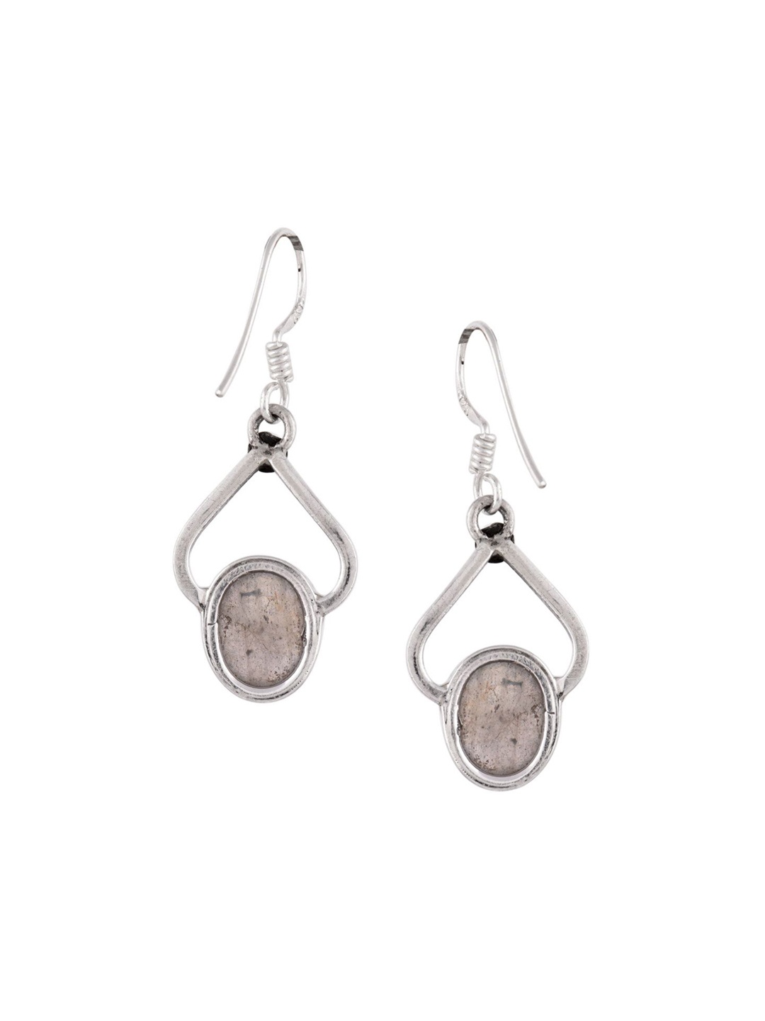 

Indianshelf 92.5 Sterling Silver Contemporary Drop Earrings