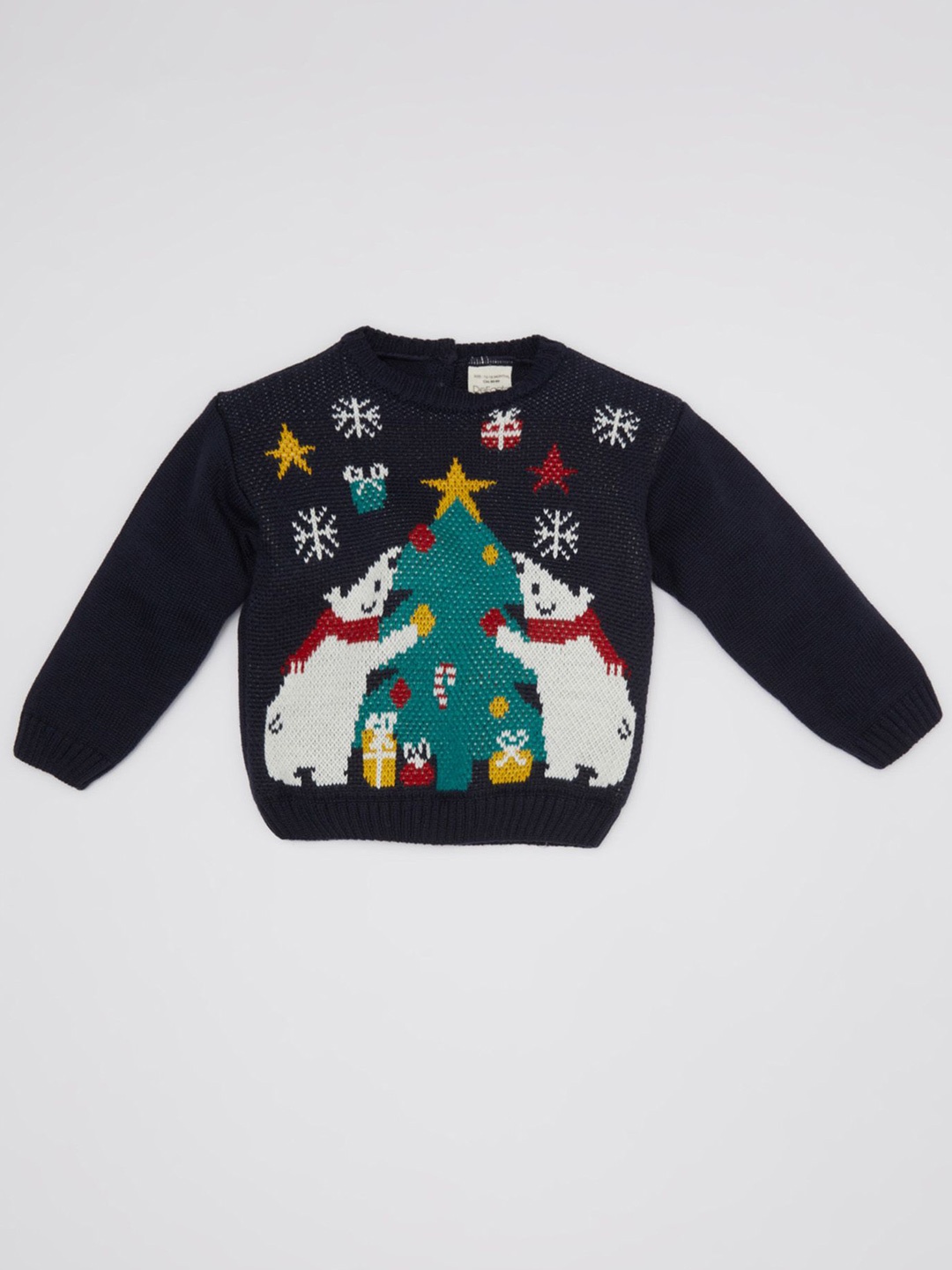 

DeFacto Boys Animal Pullover, Navy blue