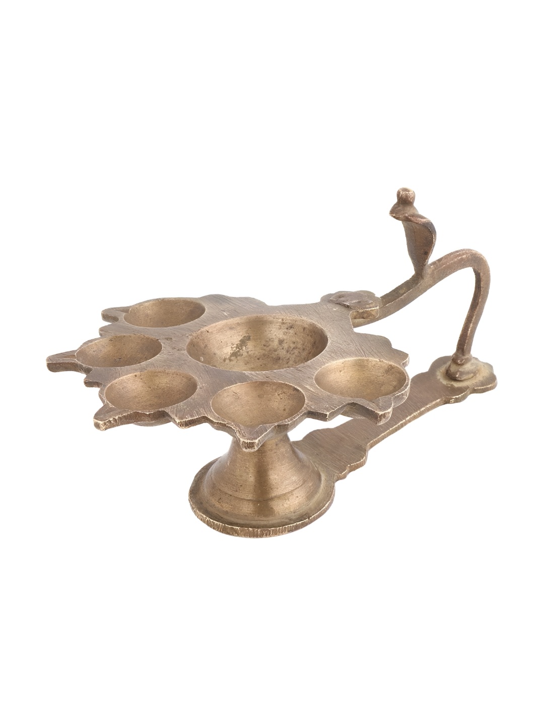 

Indianshelf Gold-Toned Brass Diwali Deep Diya