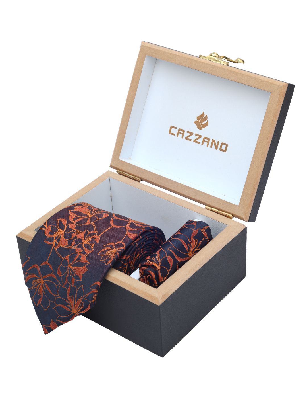 

Cazzano Men Accessory Gift Set of, Peach