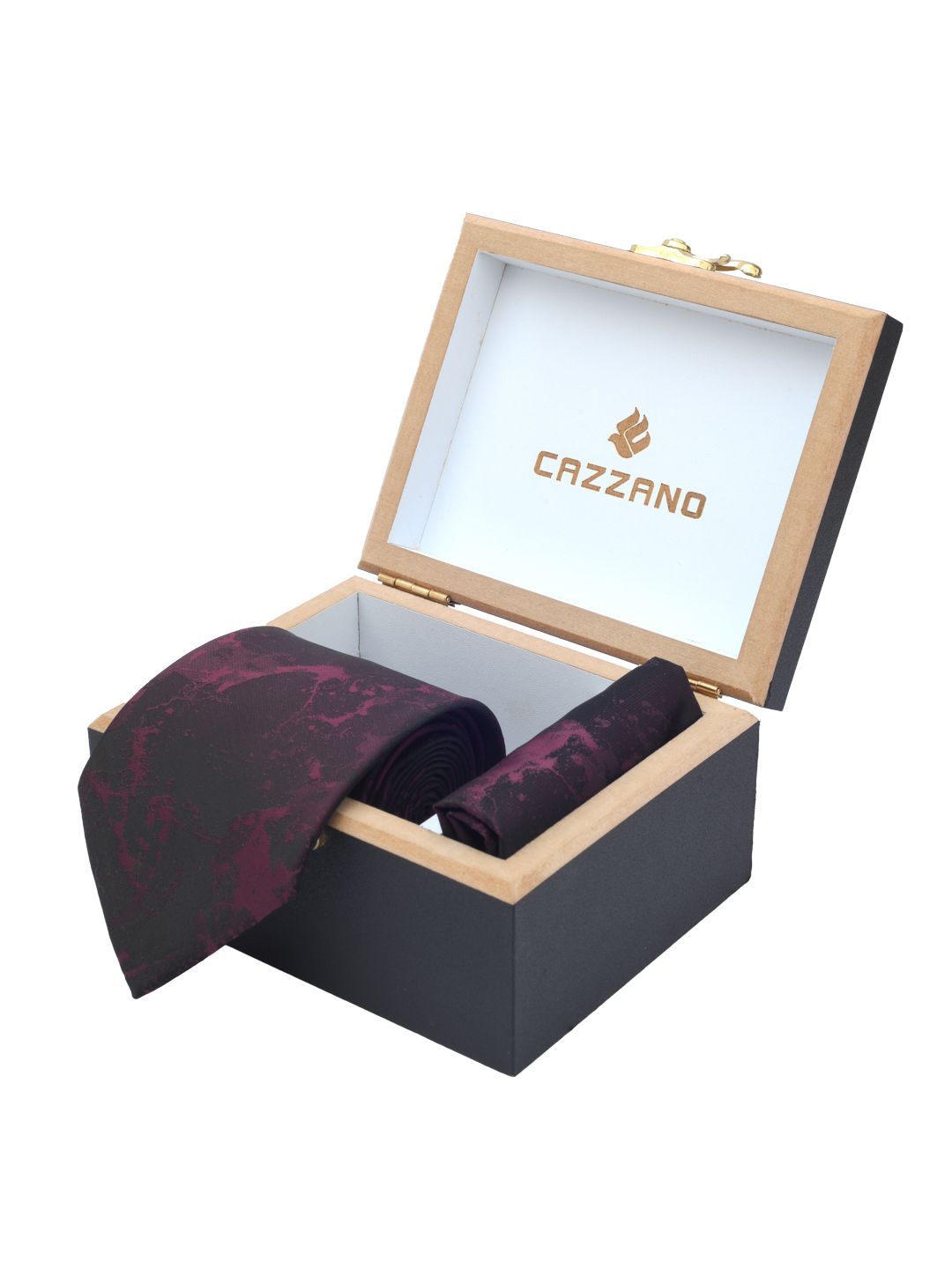 

Cazzano Men Accessory Gift Set of, Purple