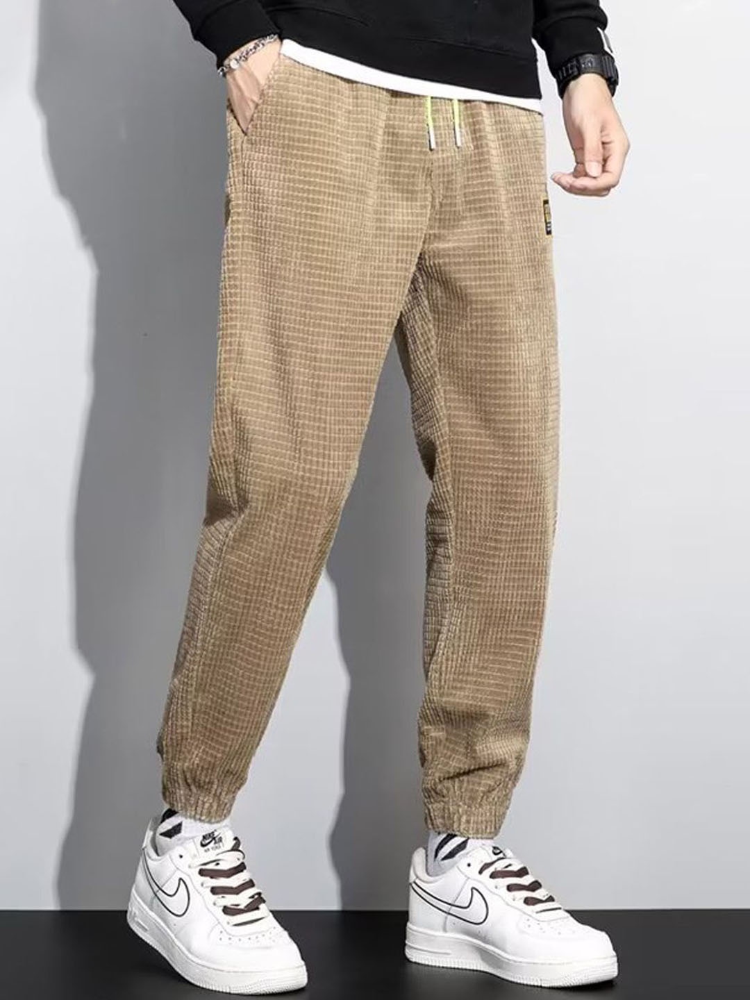 

StyleCast Men Joggers Trousers, Brown