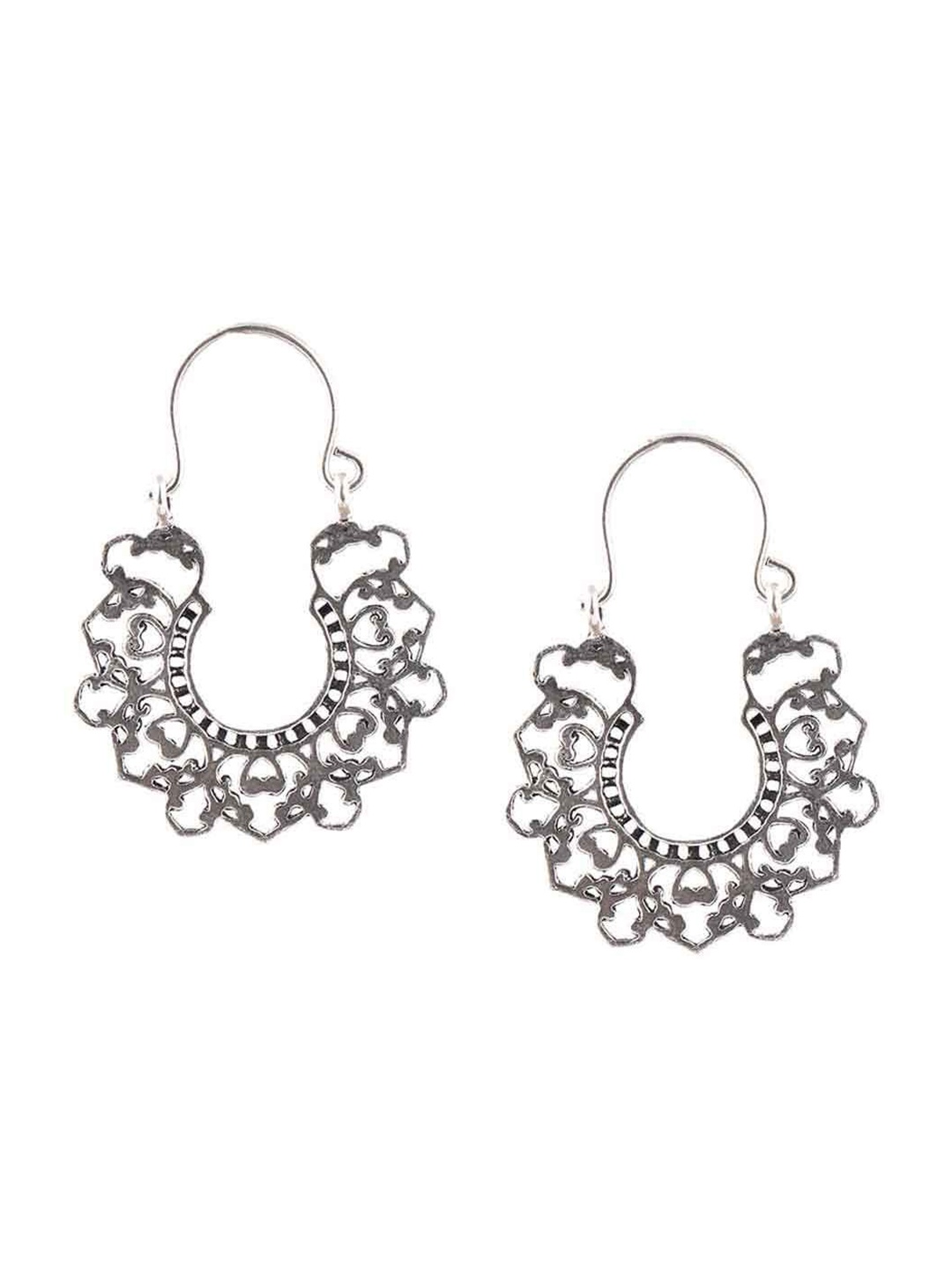 

Indianshelf 92.5 Sterling Silver Contemporary Drop Earrings
