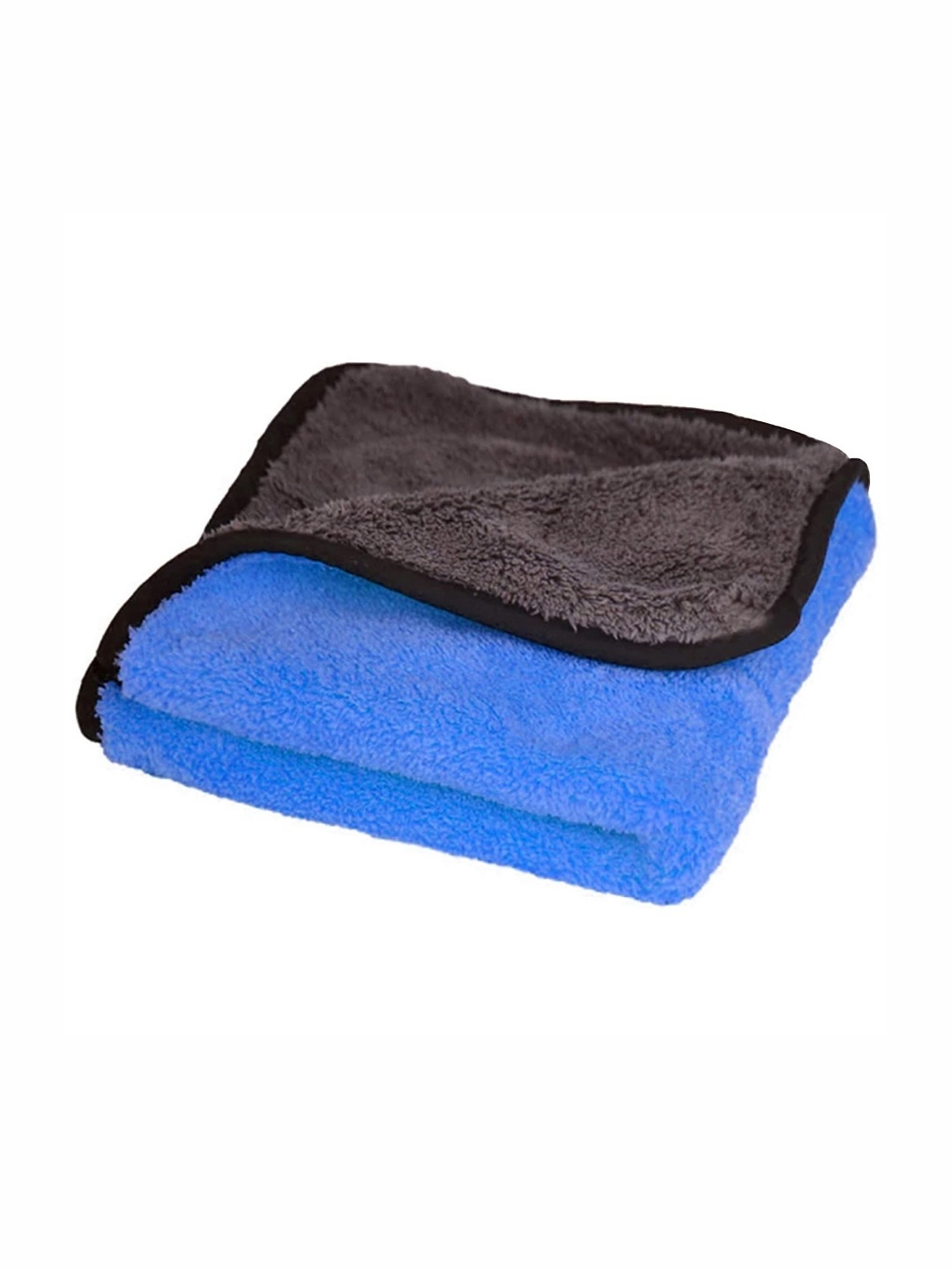 

Sparrow world Blue & Black 570 GSM High Absorption Hand Towel