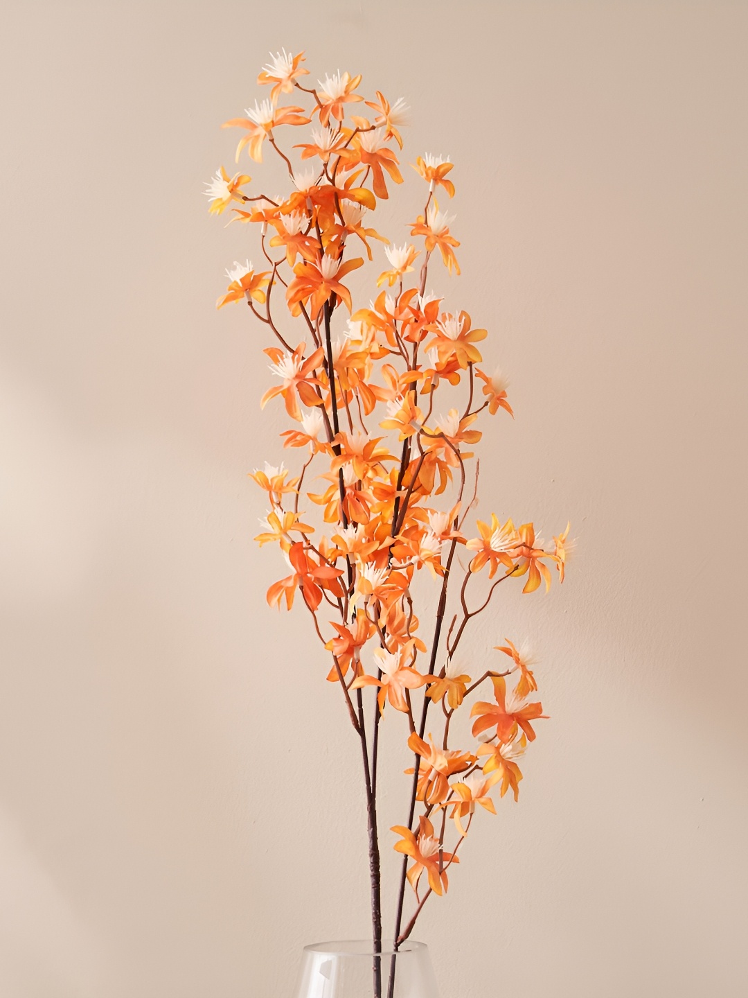 

Home Centre Orange Coloured & Brown Artificial Flower