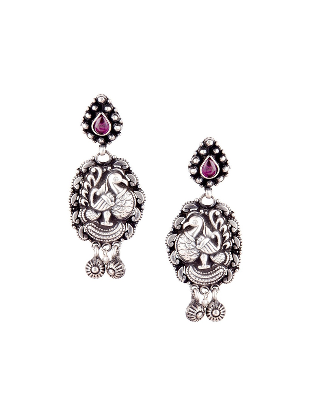 

Indianshelf 92.5 Sterling Silver Contemporary Drop Earrings