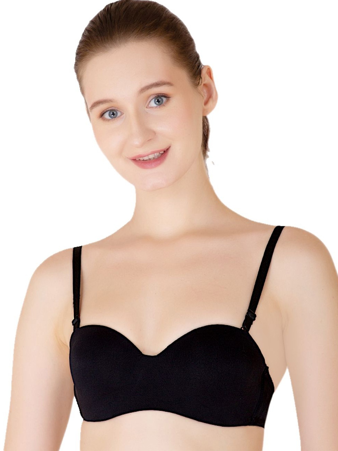 

Luella Bra Medium Coverage Underwired Lightly Padded, Black