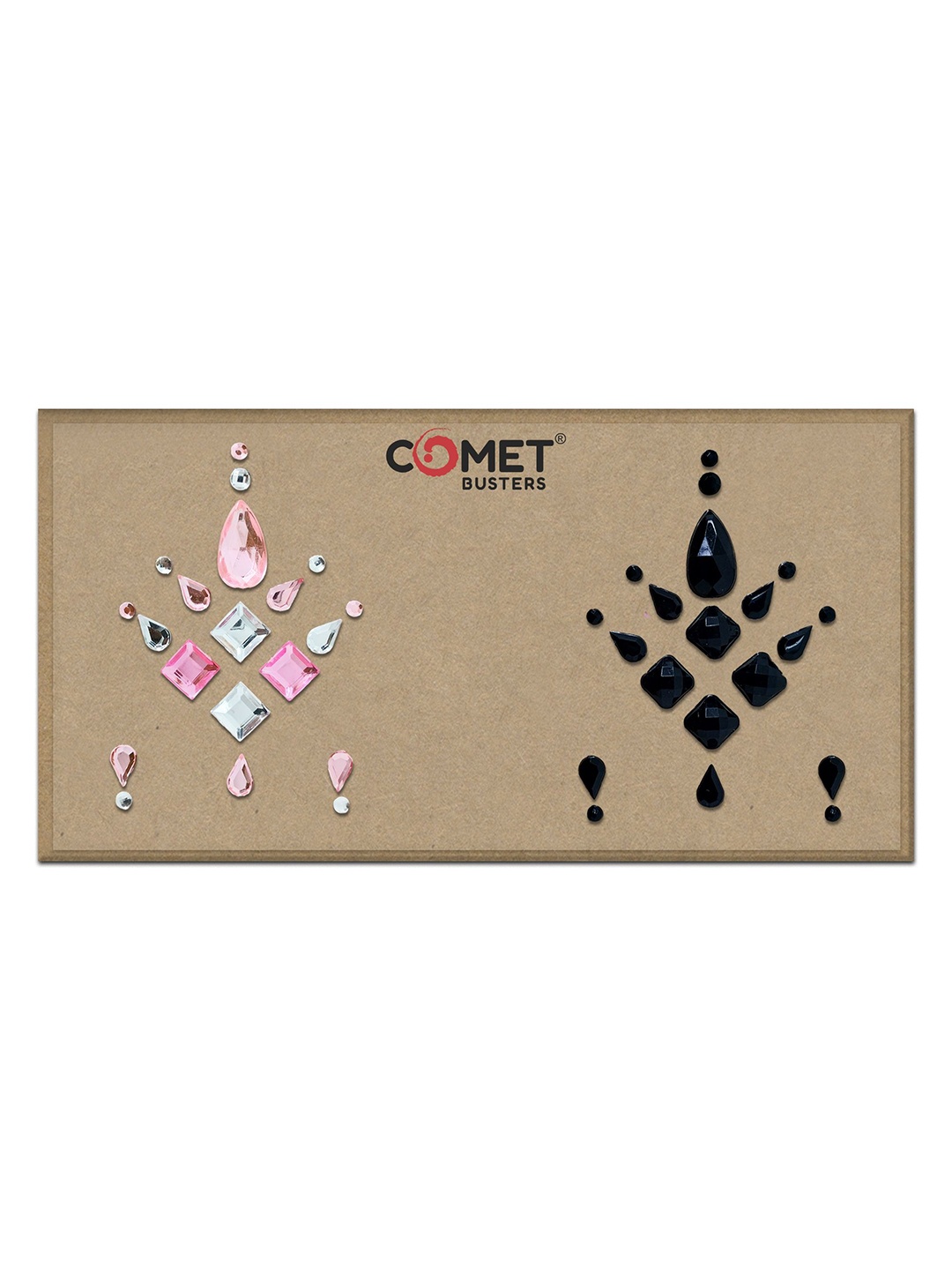 

Comet Busters Face Jewels Temporary Sticker Bindi, Multi