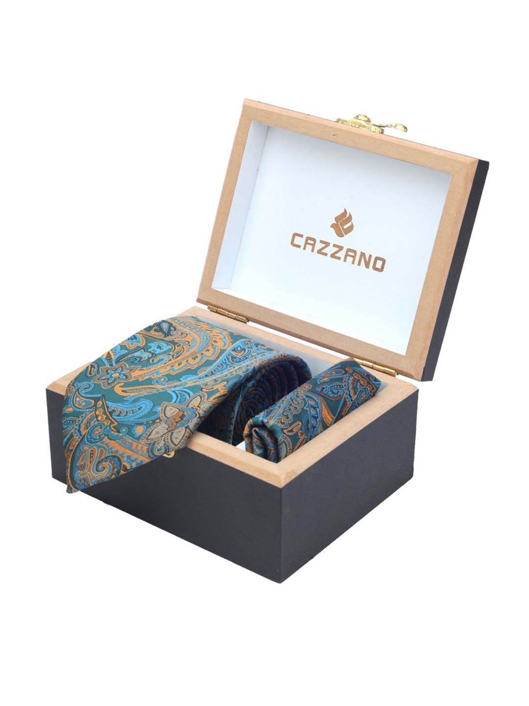 

Cazzano Men Accessory Gift Set of, Blue
