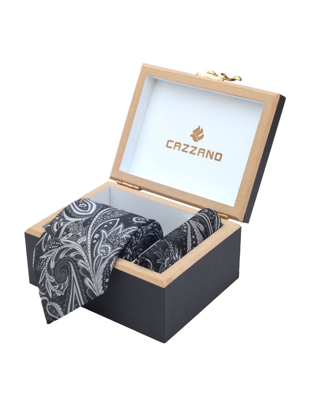 

Cazzano Men Accessory Gift Set of, Grey