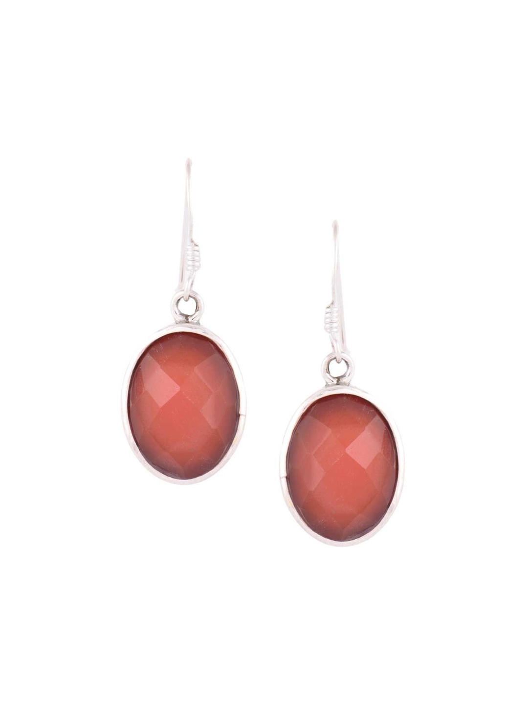 

Indianshelf 92.5 Sterling Silver Contemporary Drop Earrings