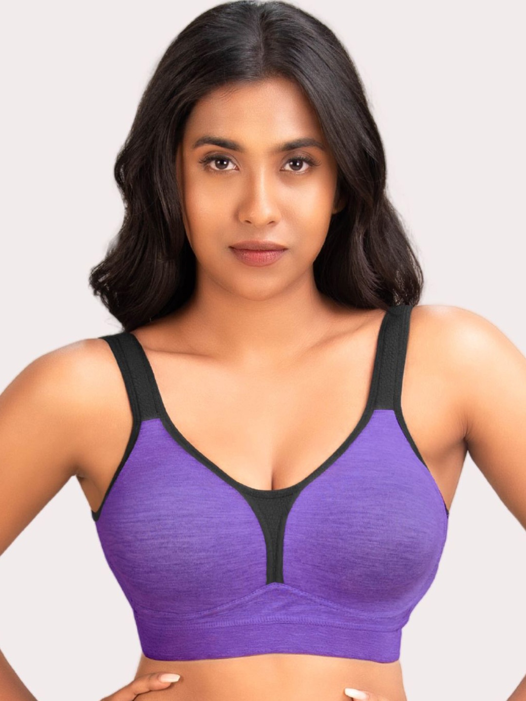 

BRIDA LADIES INNERWEAR Women Full Coverage Minimizer Bra, Purple