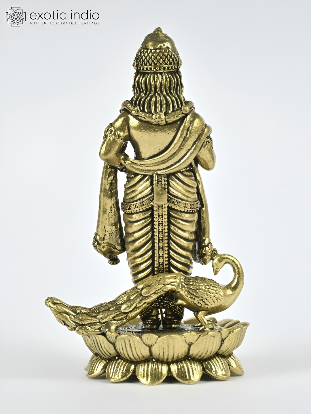 

Exotic India Gold-Toned Religious Idol Showpiece