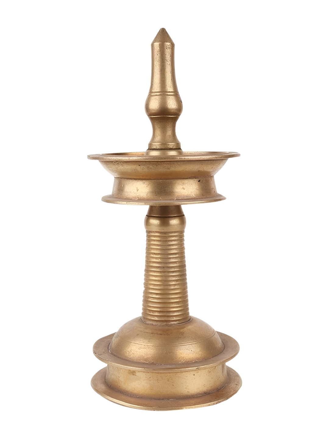 

Indianshelf Gold-Toned Textured Diwali Deepak Diyas