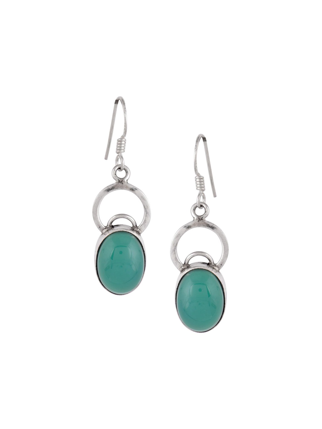 

Indianshelf 92.5 Sterling Silver Contemporary Drop Earrings