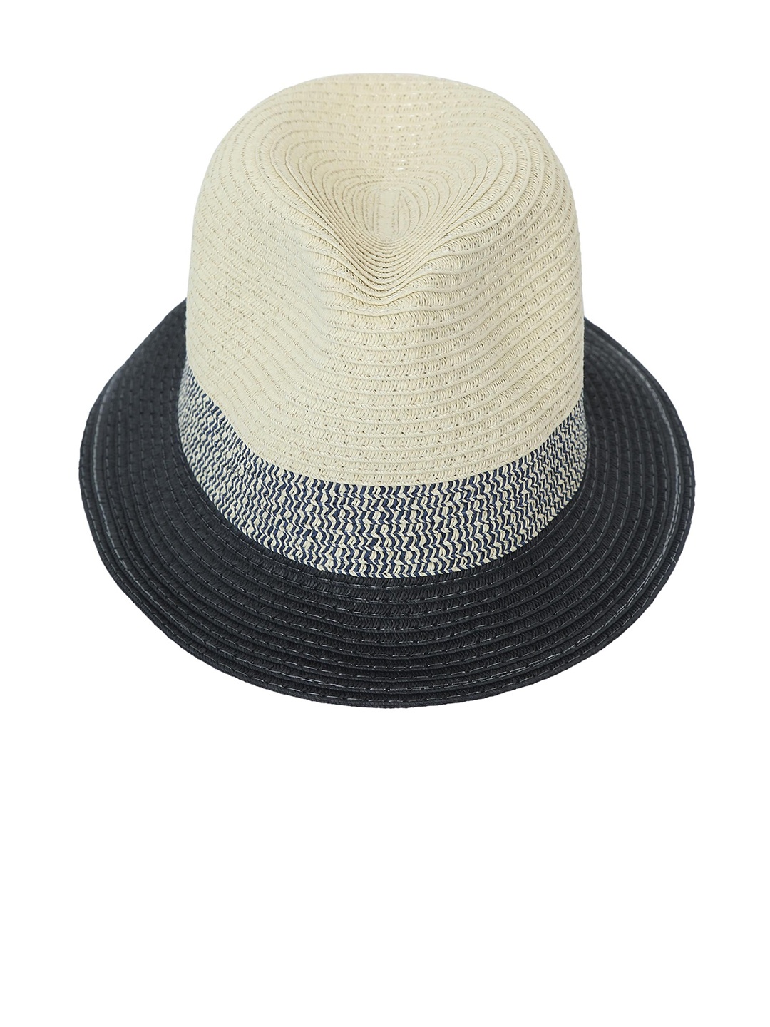

FabSeasons Unisex Beige Solid Fedora Hat