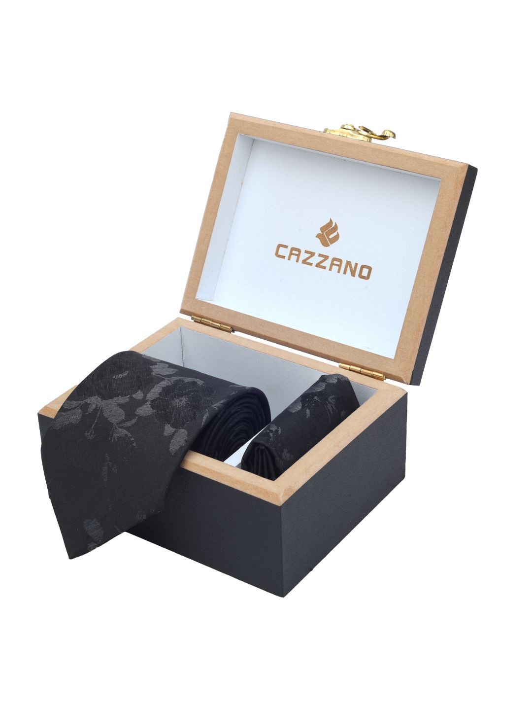 

Cazzano Men Accessory Gift Set of, Black