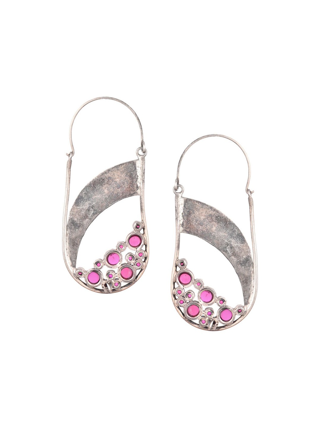

Indianshelf 92.5 Sterling Silver Contemporary Drop Earrings