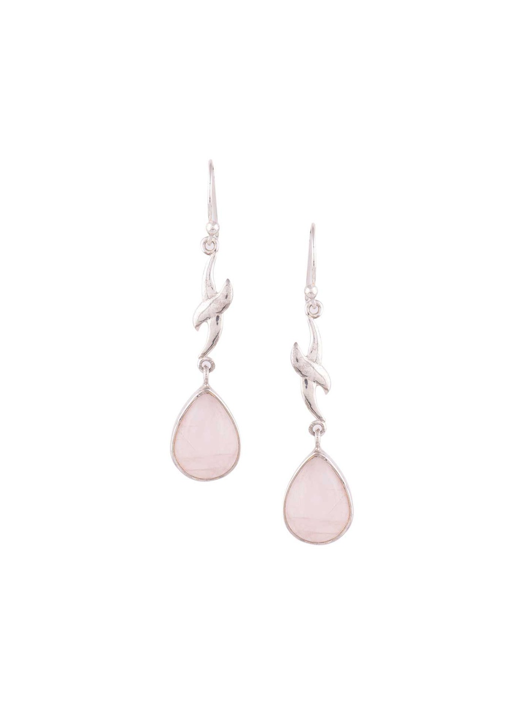 

Indianshelf 92.5 Sterling Silver Contemporary Drop Earrings