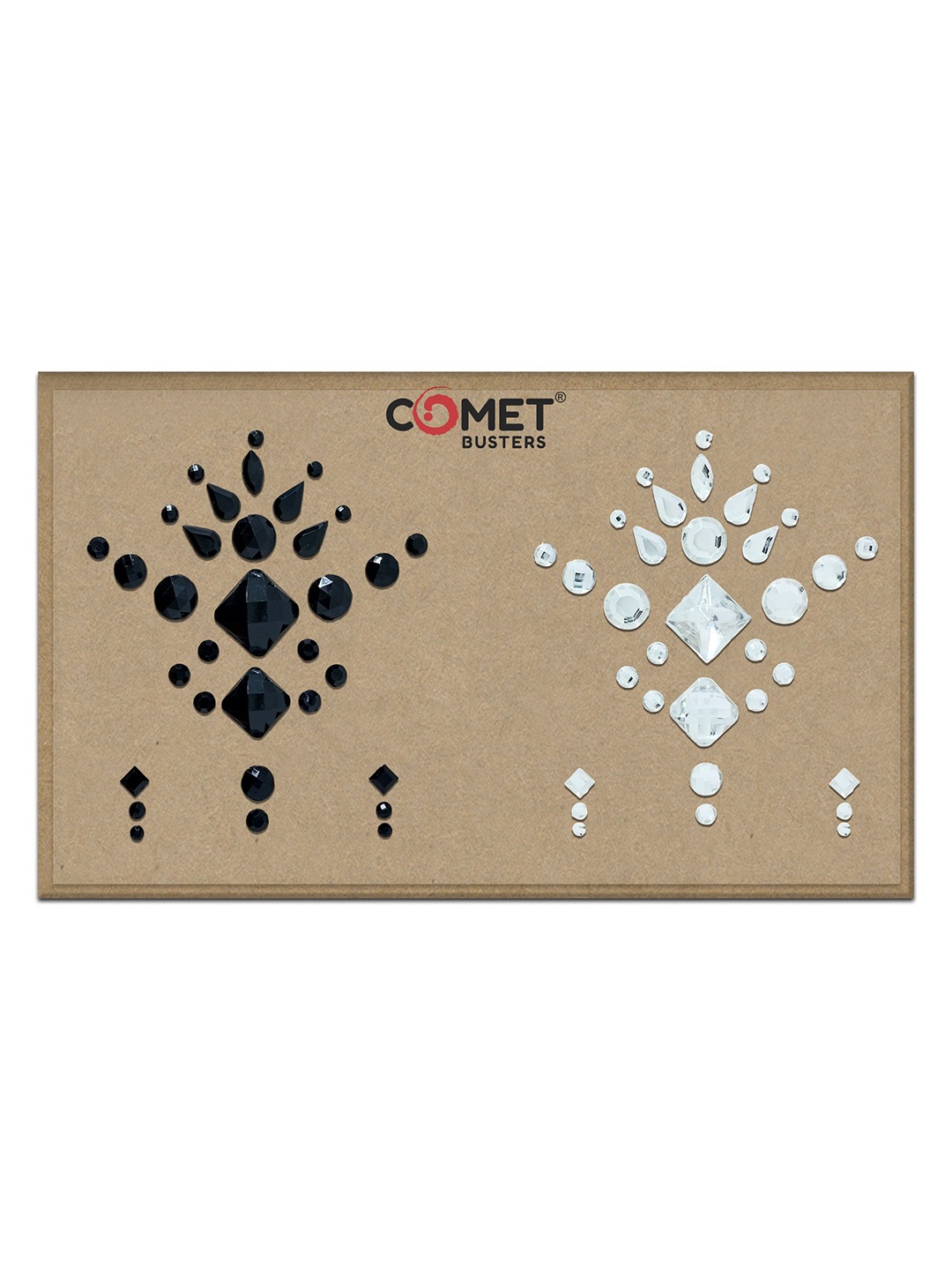 

Comet Busters Face Jewels Temporary Sticker Bindi, Multi