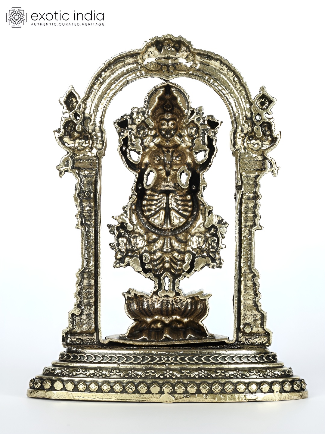 

Exotic India Gold-Toned Religious Idol Showpiece