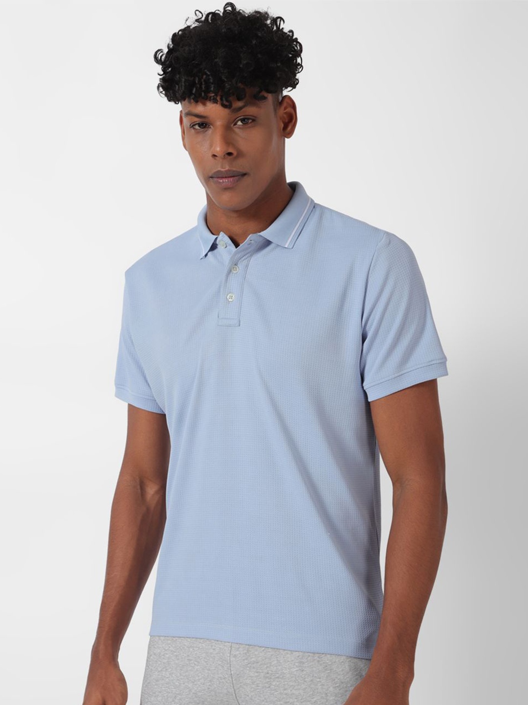 

Reebok Short Sleeves Polo Tshirts, Blue