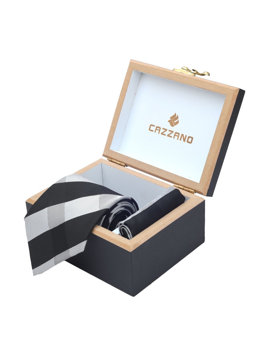 

Cazzano Men Accessory Gift Set of, Black